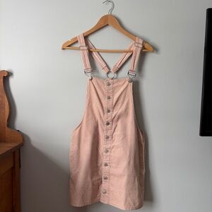 Forever 21 Corduroy Overall Dress